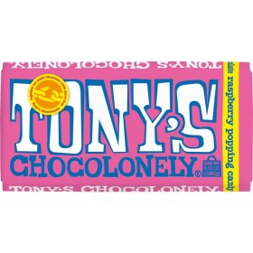 TONY&#039;S | Λευκή Σοκολάτα Raspberry 180g