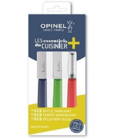 OPINEL  Σετ Κουζίνας  &quot;TRIO Εssentiels+  10cm  κωδικός 002359