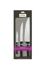 Σετ Intempora &quot;Trio&quot; - Τα 3 Μαχαίρια του Chef Opinel 002224